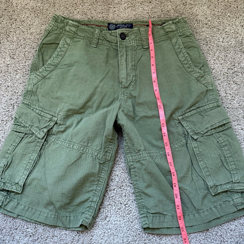 American Eagle Outfitters green shorts waist 32 - Picture 2 of 8